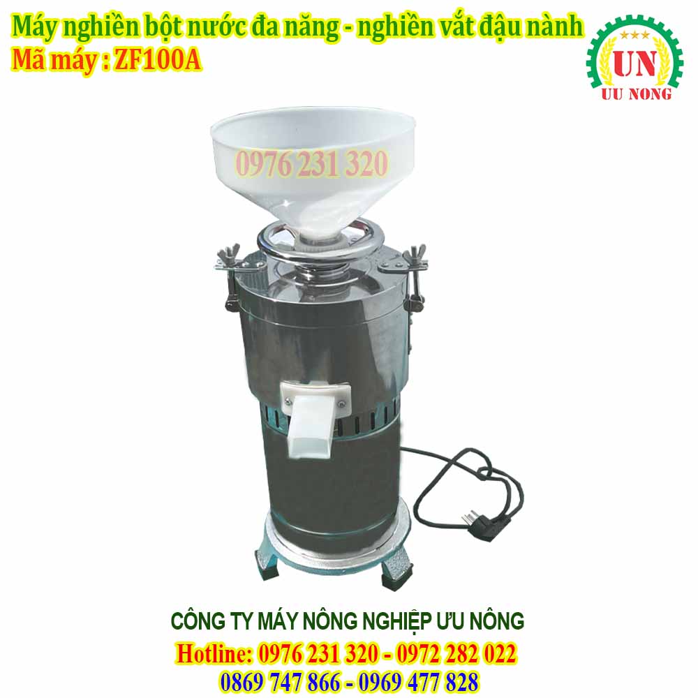 Máy xay nghiền đỗ tương tự tách bã UN ZF100A Máy xay vắt đậu nành liên hoàn đa năng UN ZF100A