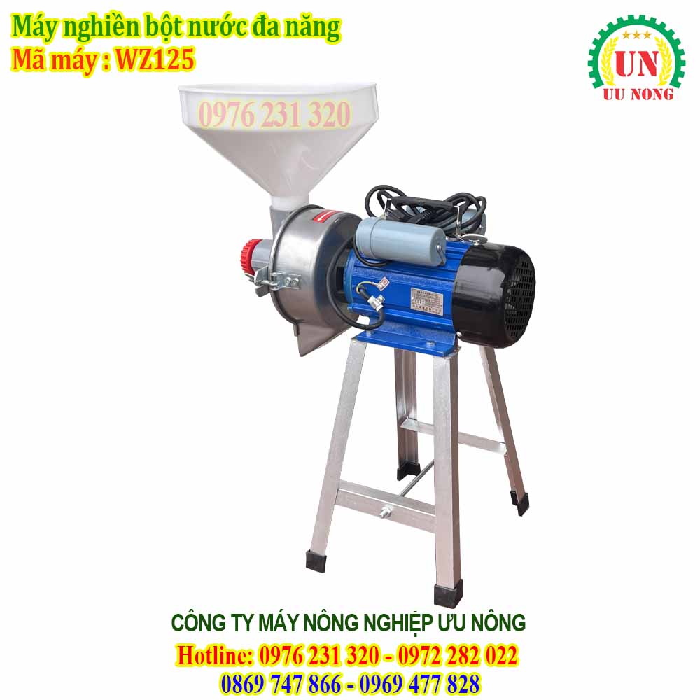 Máy nghiền bột làm bánh tráng WZ125 Máy nghiền bột nước ăn dặm WZ125