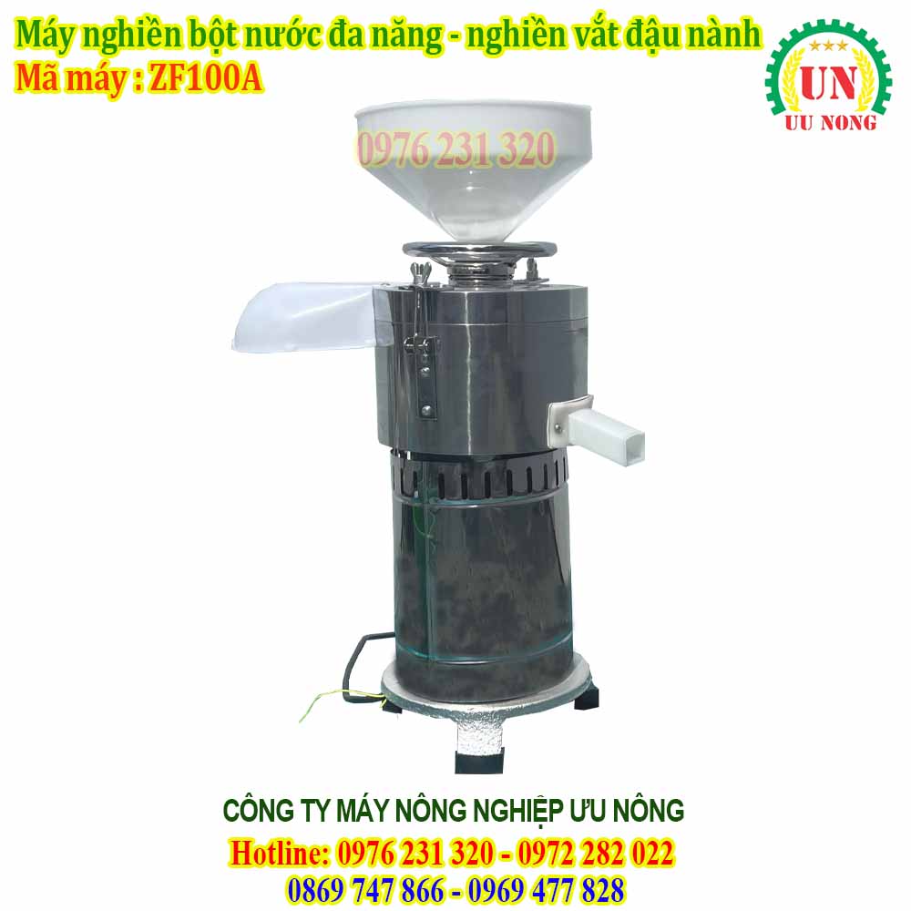 Máy xay vắt liên hoàn đậu nành tự tách bã UN ZF100A